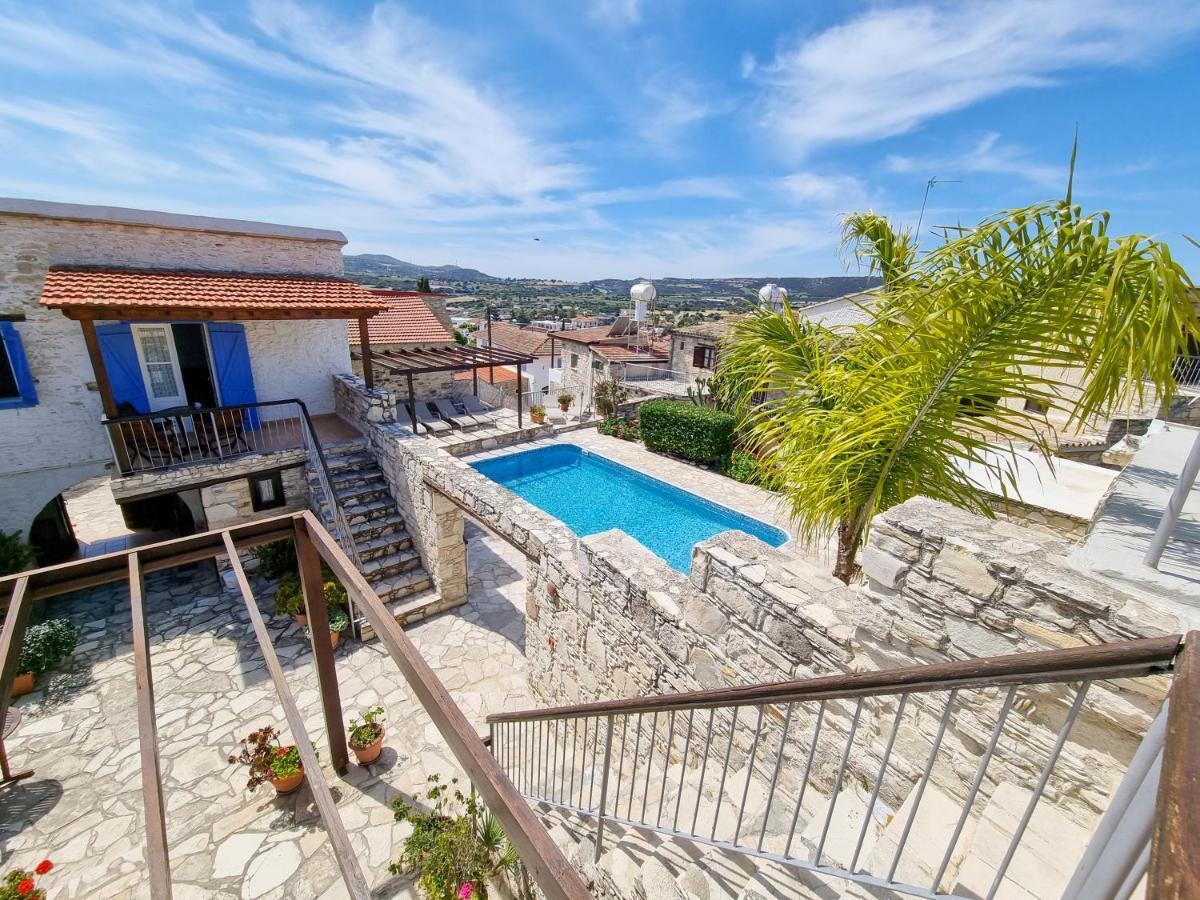 Poseidon'S Pool Paradise Skarinou Bagian luar foto